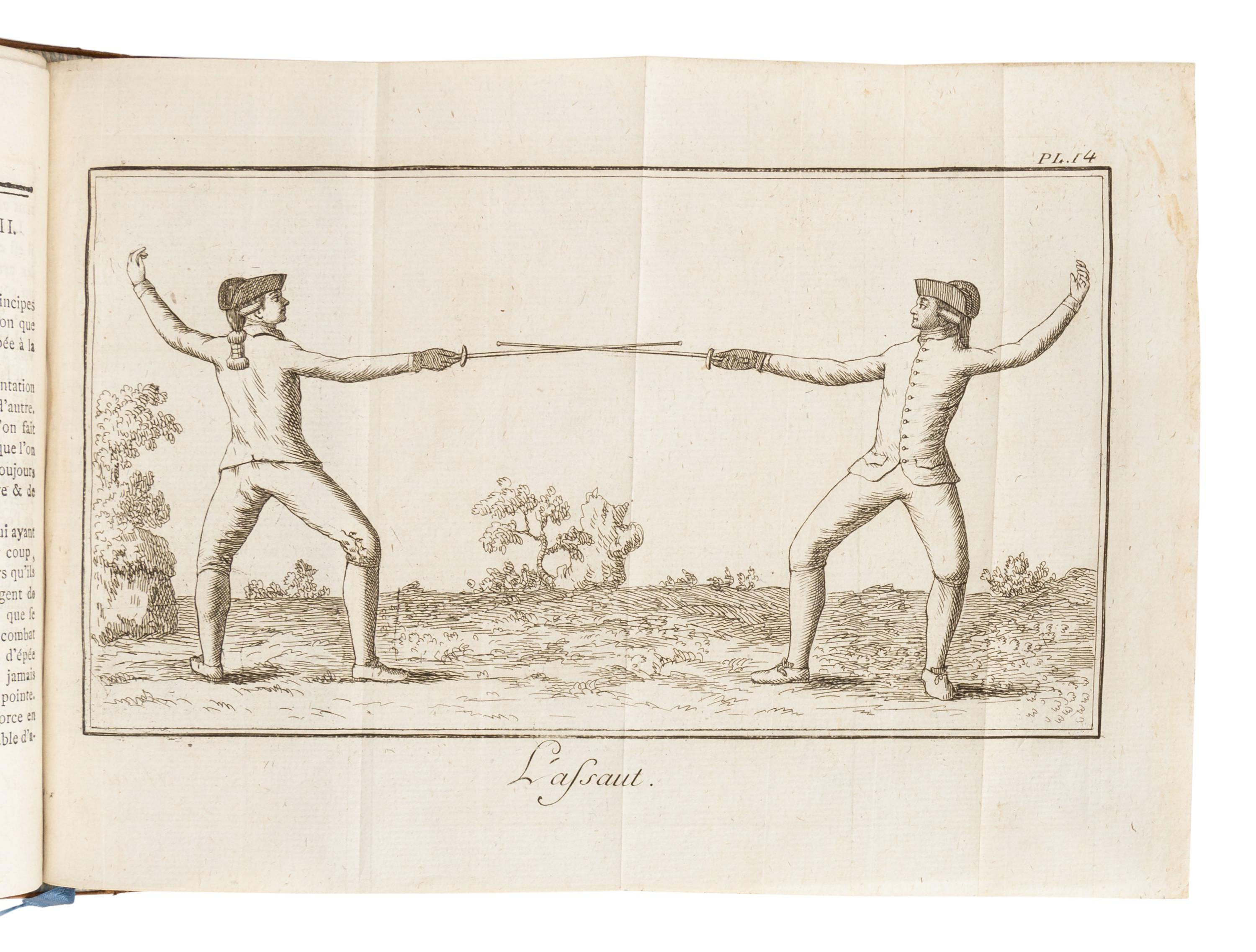 DEMEUSE, Nicolas. Nouveau traite de l'art des armes . Liège: F. J. Desoet, 1778.