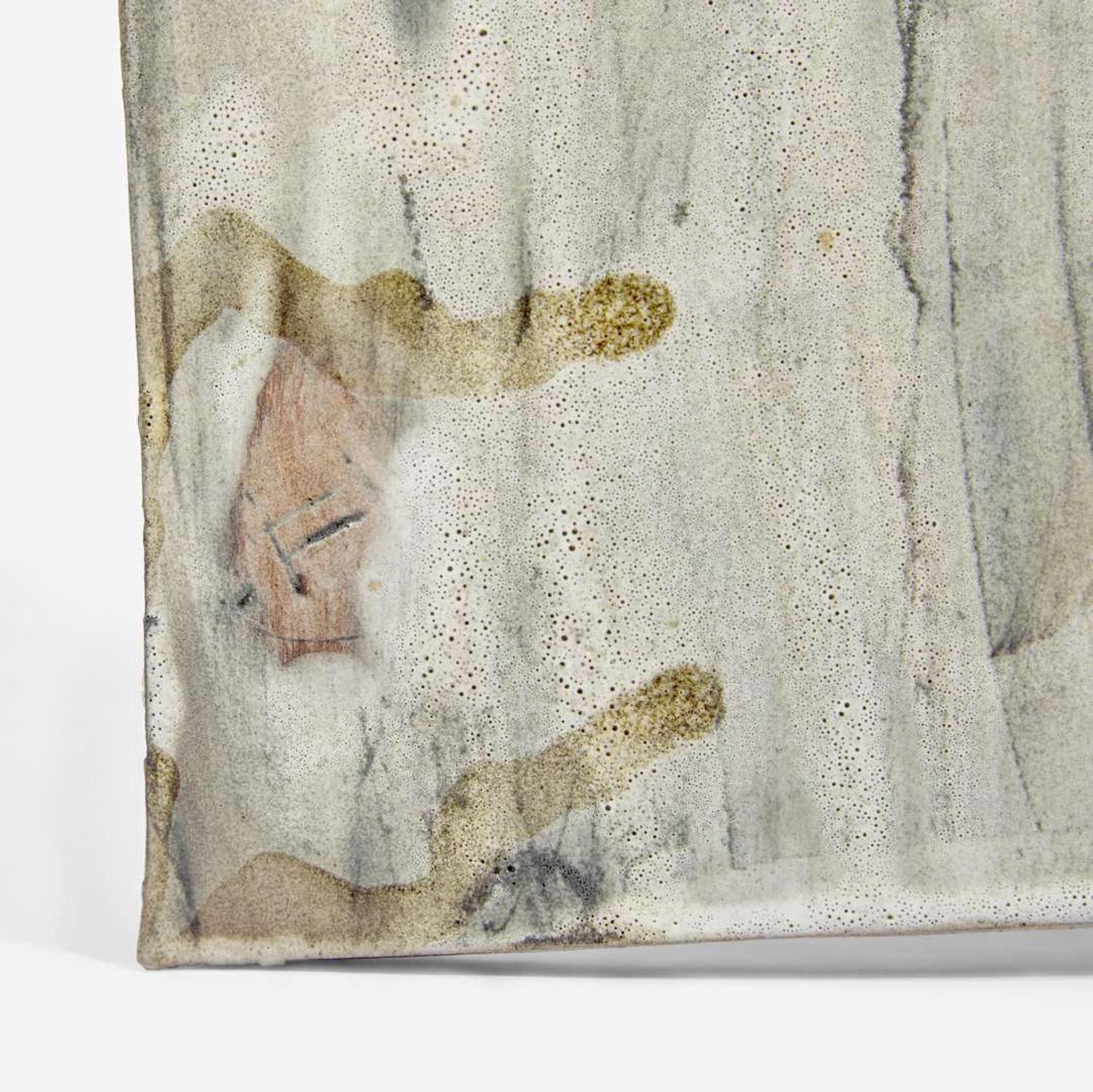 Toshiko Takaezu (American, 1922-2011) Ceramic Charger, USA, circa 2000s
