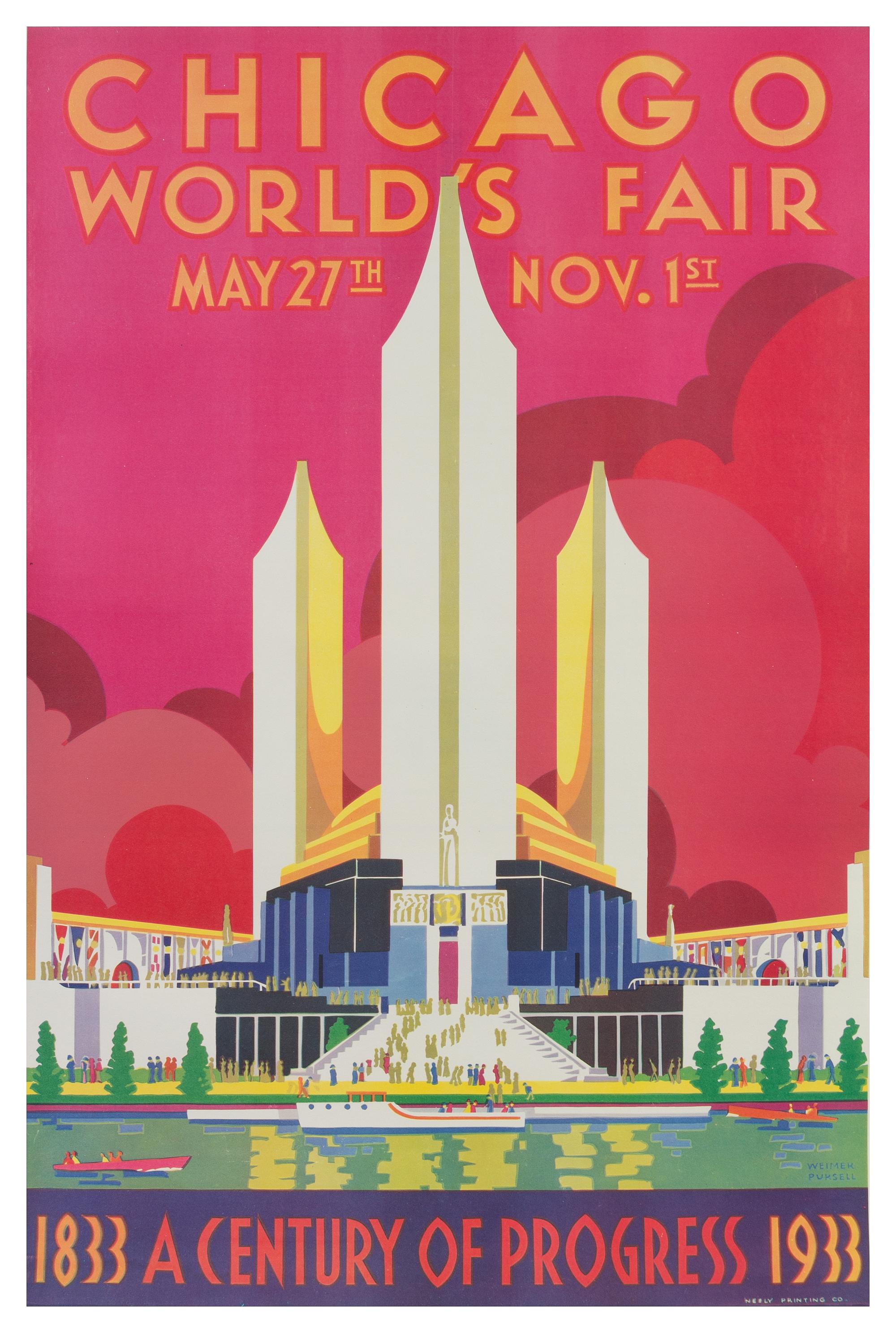 Weimer Pursell, (1906-1974), Chicago's World Fair, 1933