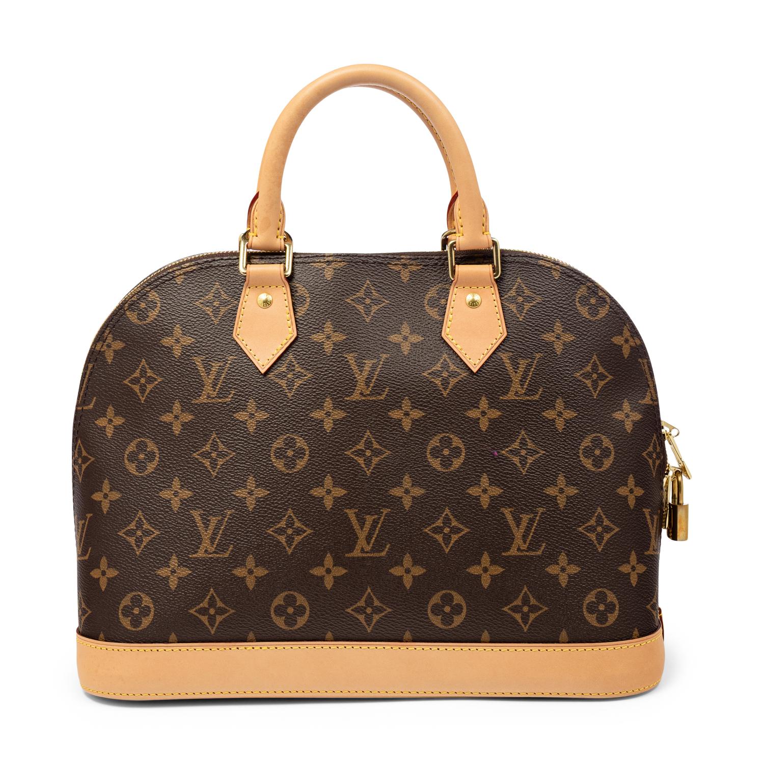 LOUIS VUITTON, MONOGRAM ALMA PM HANDBAG