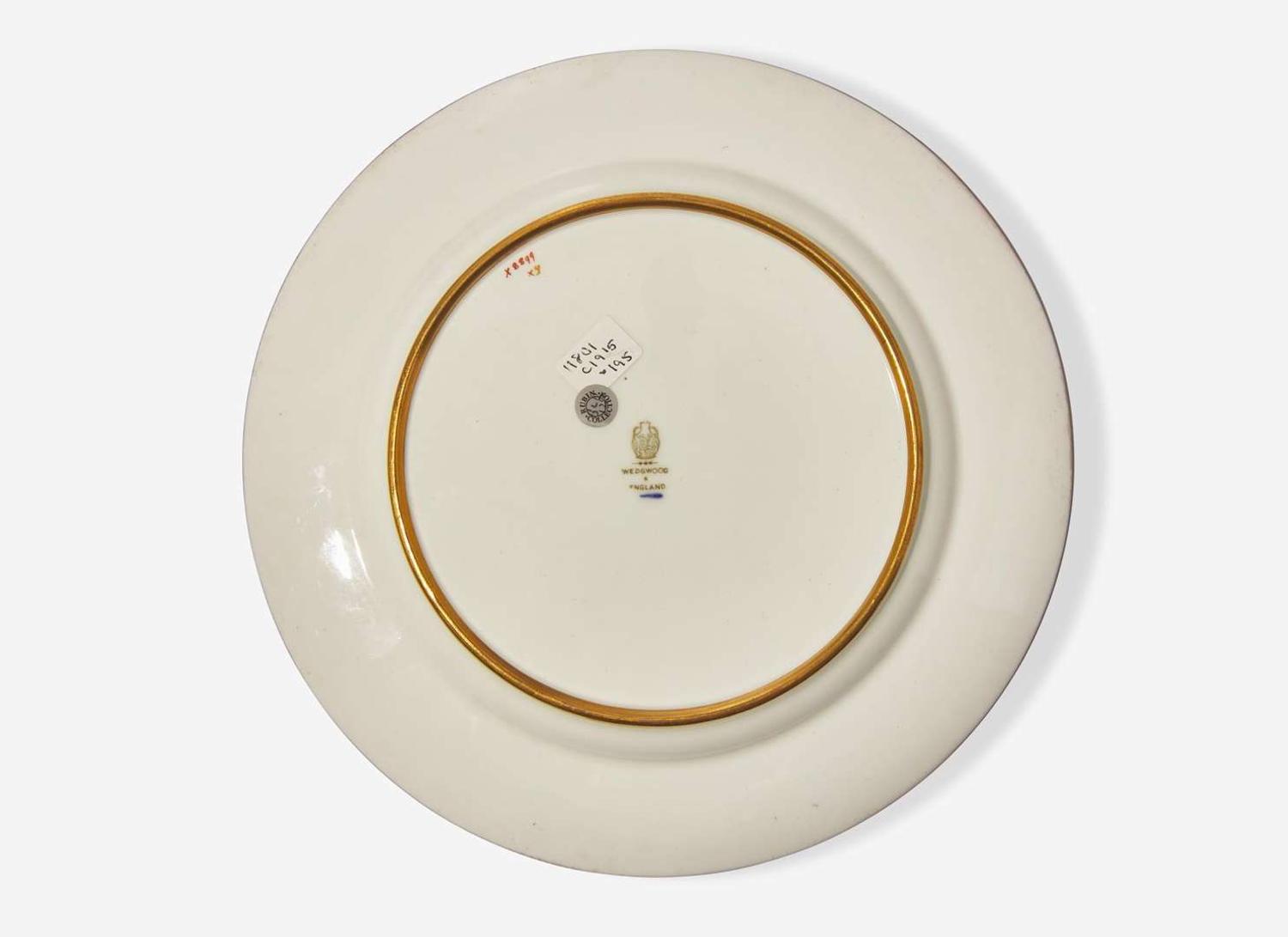A Wedgwood Mabel Tatton Decorated Bone China Plate, UK, 1910s