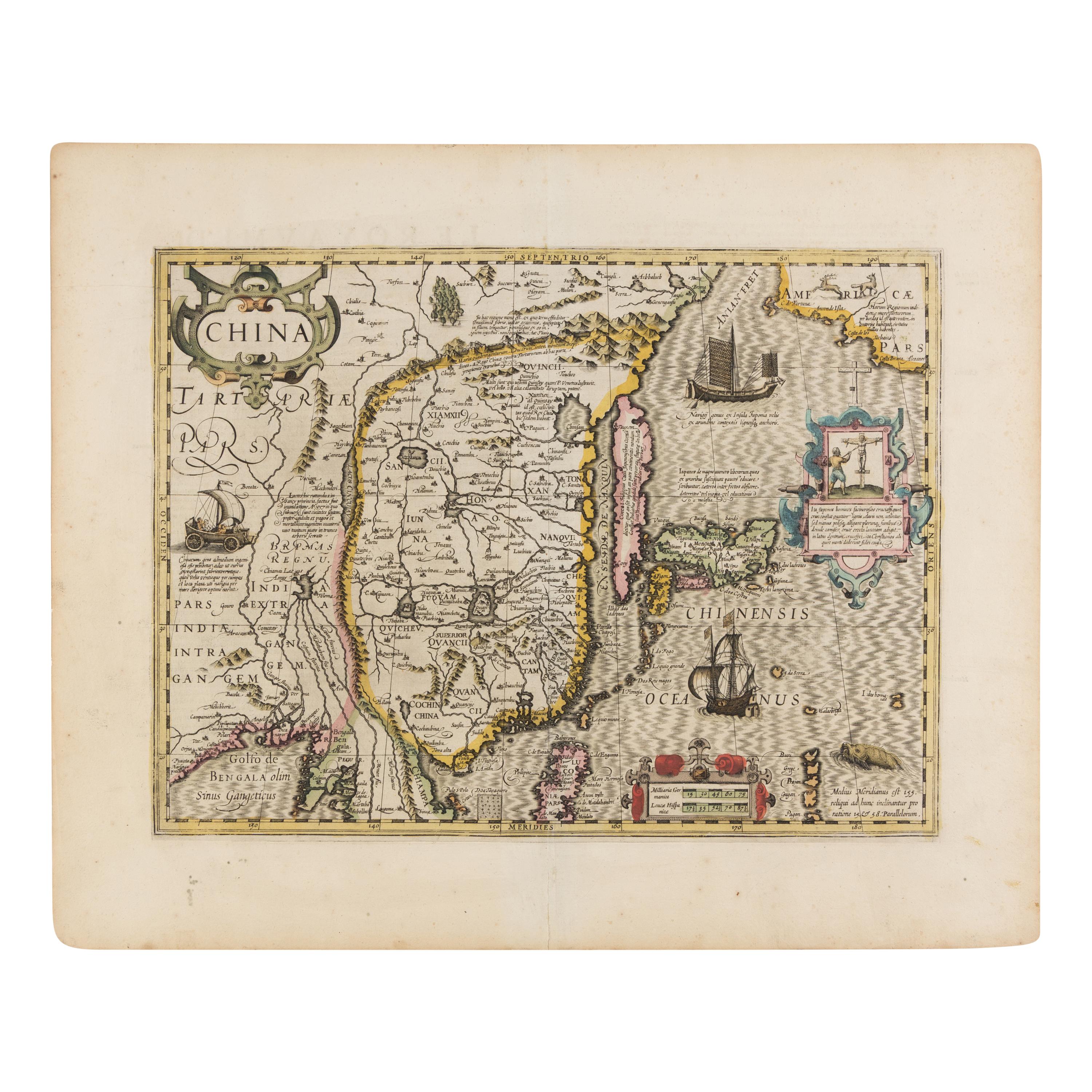 [Map]. Hondius, Jodocus (1563-1611). China . [Amsterdam, ca 1606-1627].