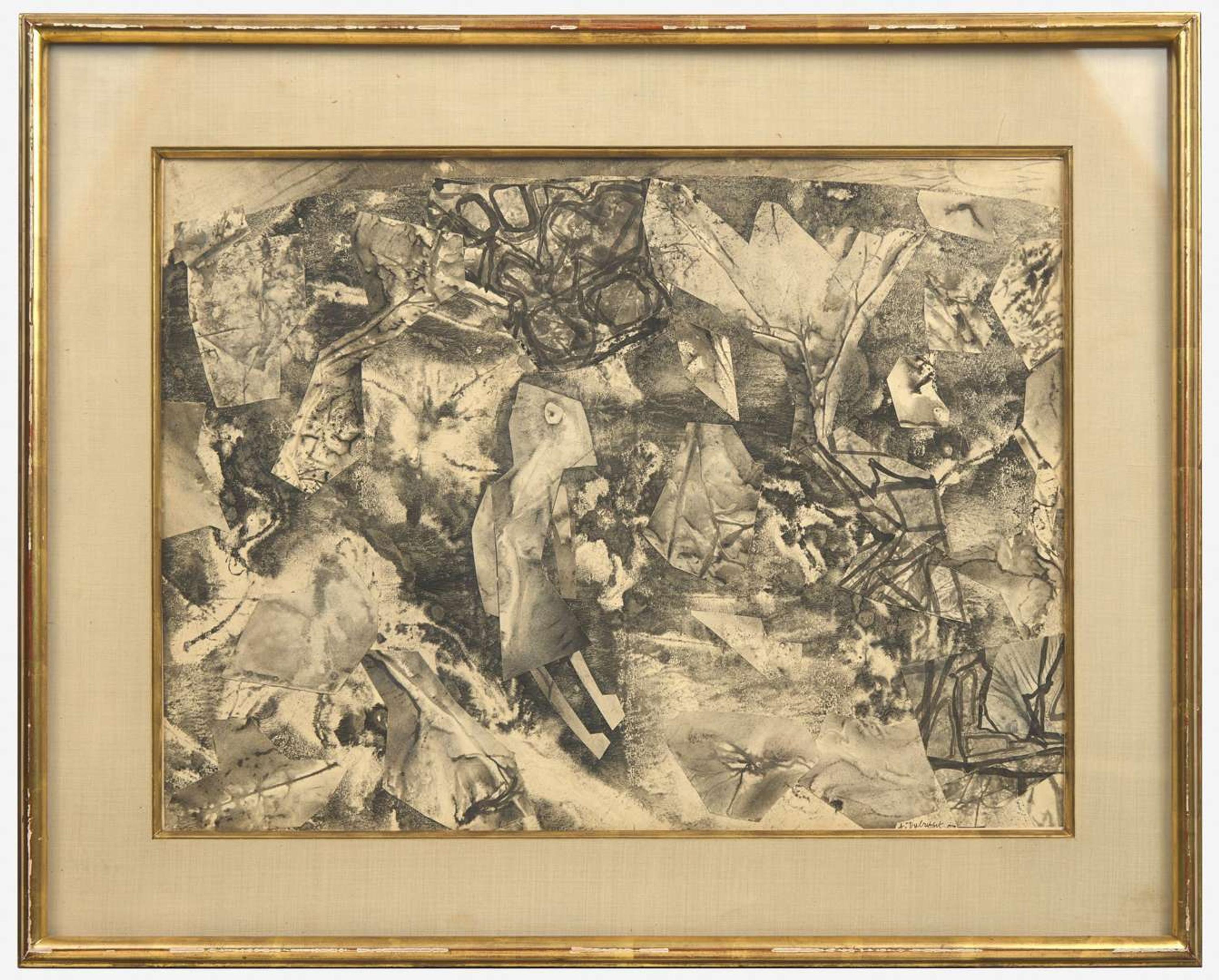 Jean Dubuffet (French 1901-1985) - Site et Menace