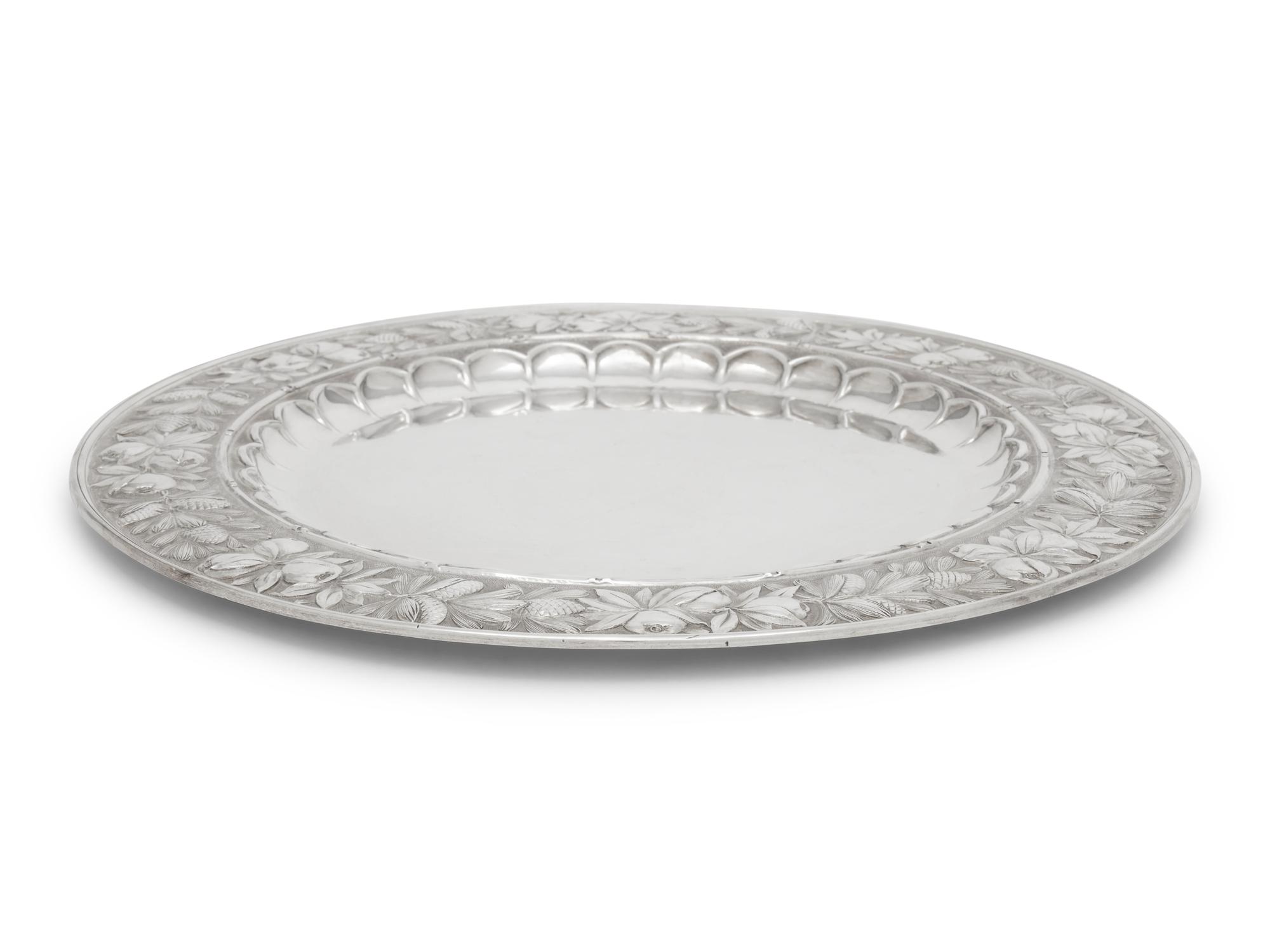 A Buccellati Silver Tray