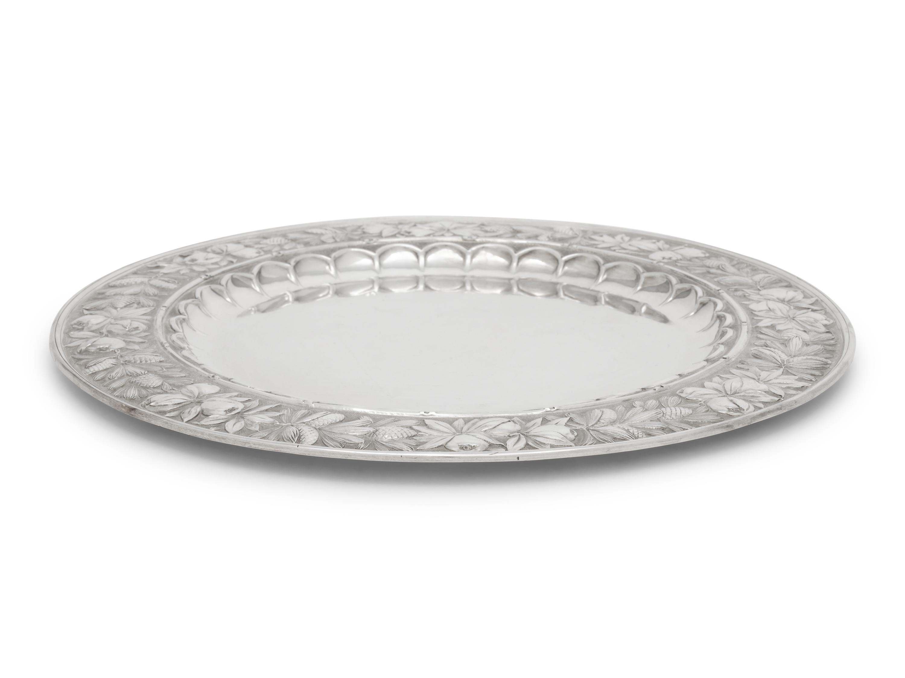 A Buccellati Silver Tray