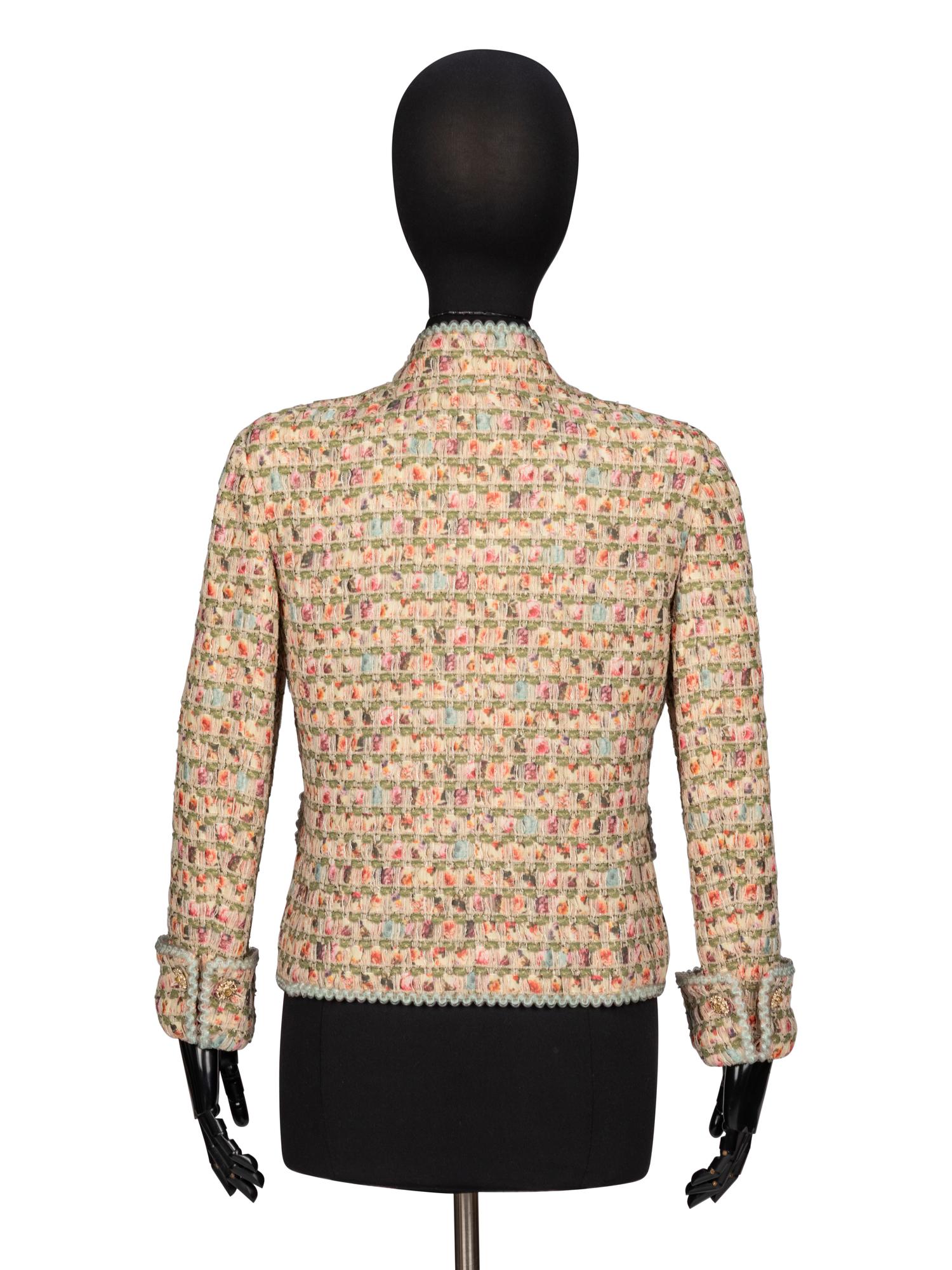 Chanel, Floral Fantasy Tweed Jacket