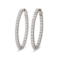 DIAMOND HOOP EARRINGS