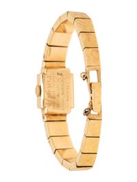 LA FEMME, YELLOW GOLD WATCH
