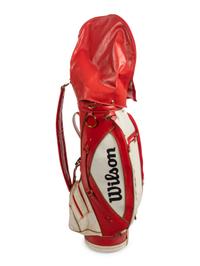 A Michael Jordan Signed Autograph Wilson Golf Bag (Beckett Authentication Services)