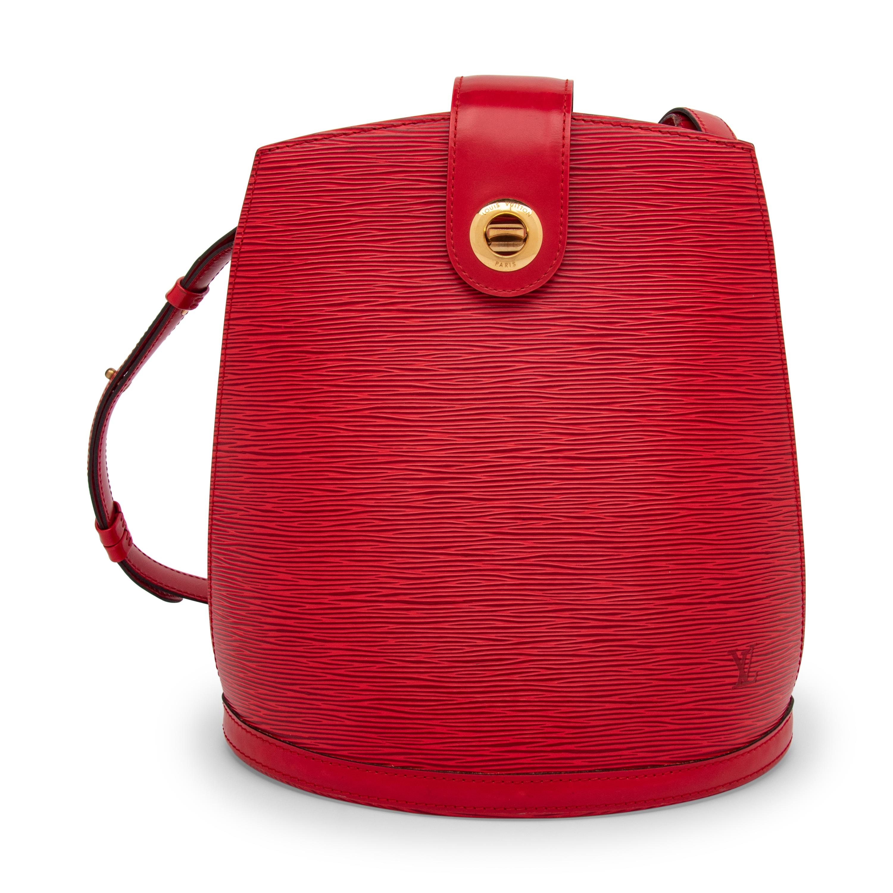 Louis Vuitton, Red Epi Cluny Bag