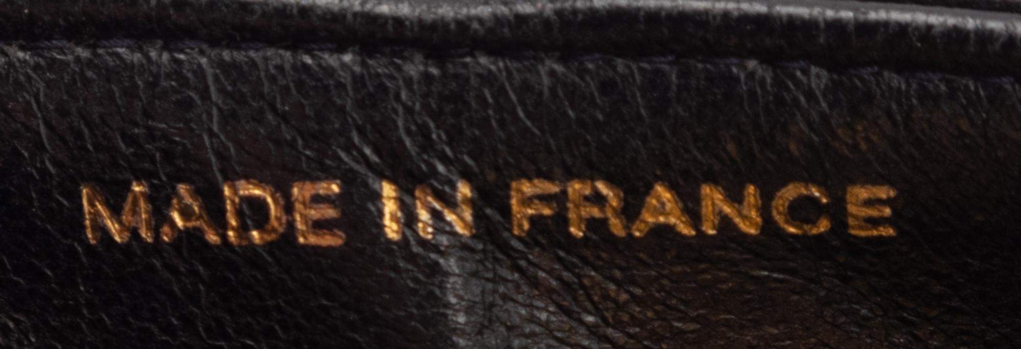 Chanel Navy Classic Medium Double Flap, 1996-97