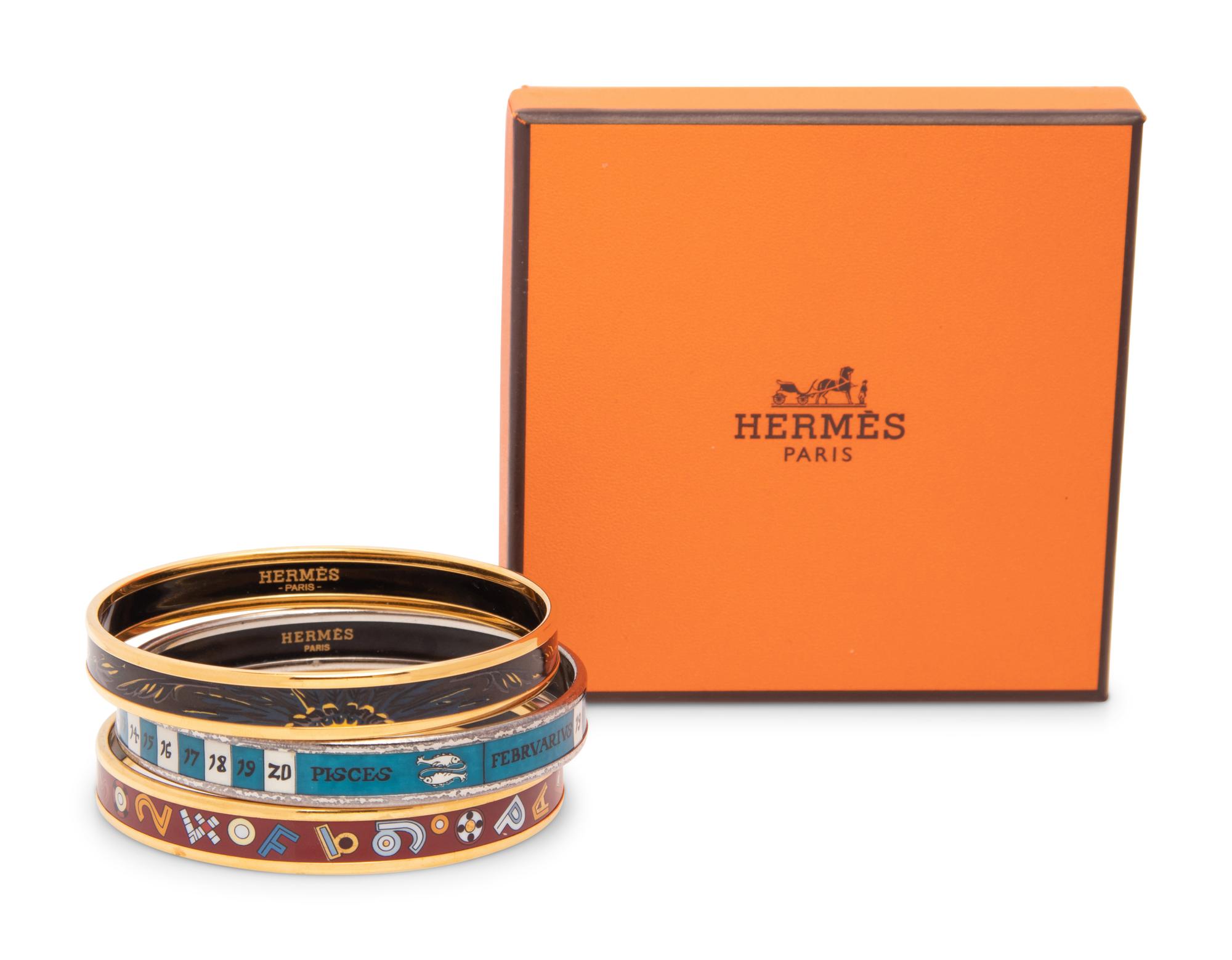Three Hermès Bracelets