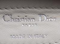 Christian Dior White Ruffle Flap Bag, 2009