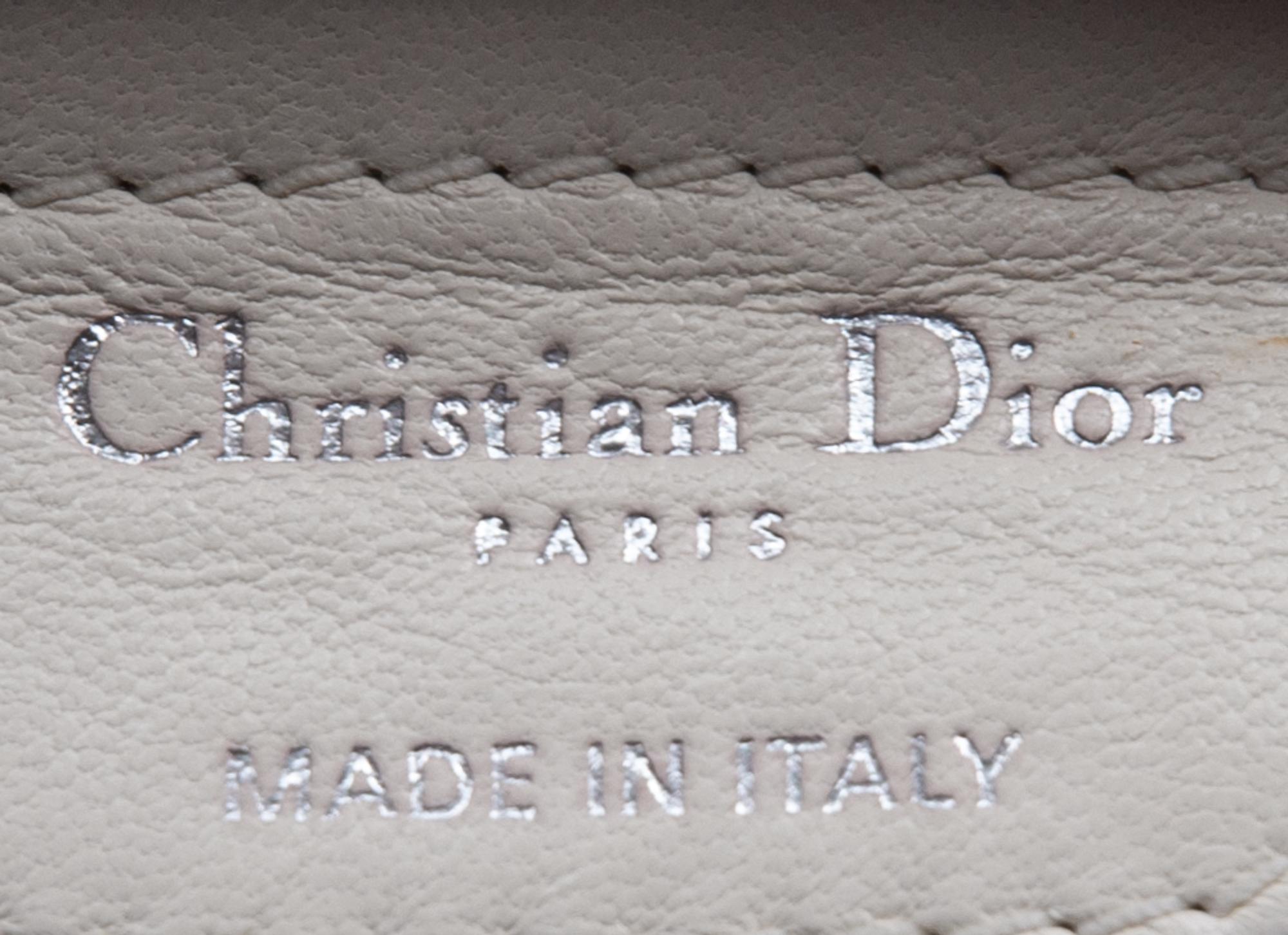 Christian Dior White Ruffle Flap Bag, 2009