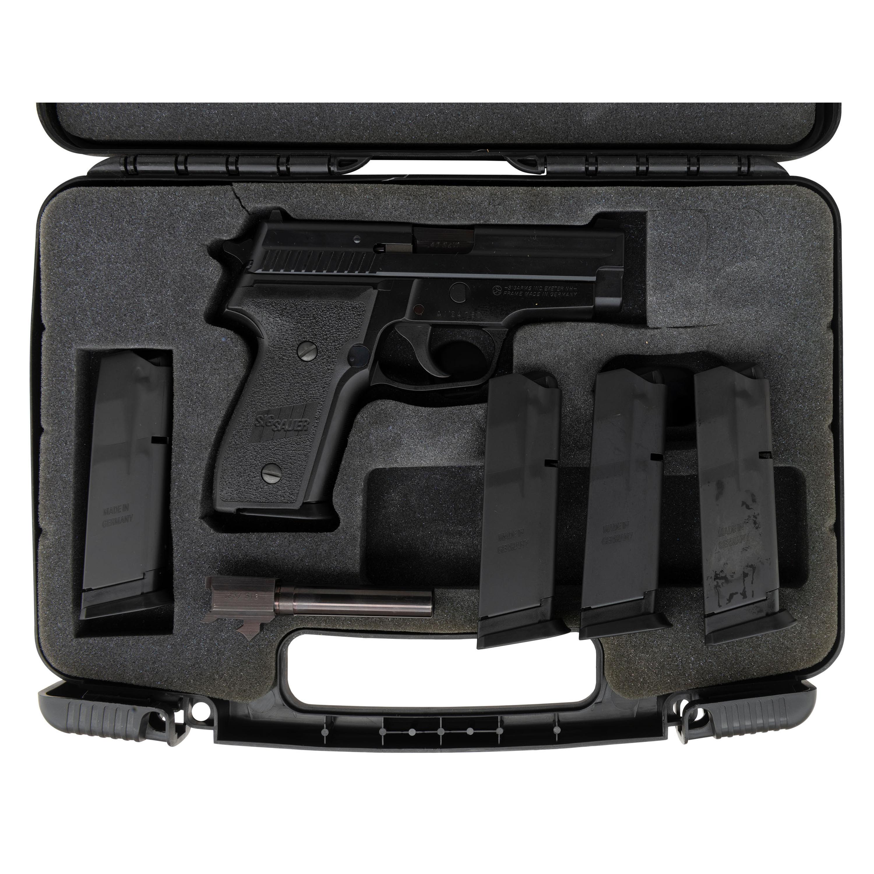 *Sig Sauer P229 with .40 S&W and .357 Sig Barrels in Box with Accessories