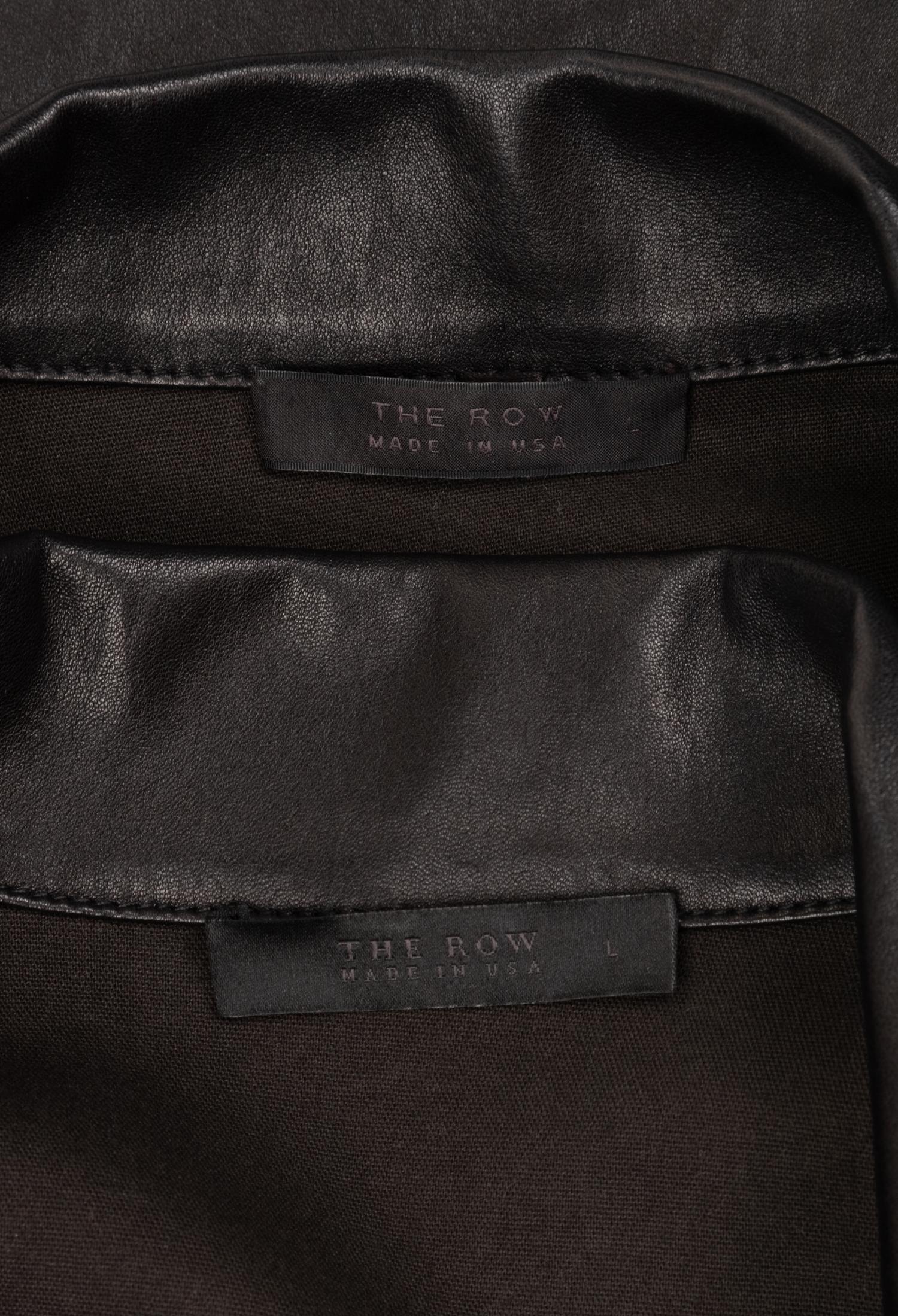 Two Identical The Row Leather Trucker Jackets