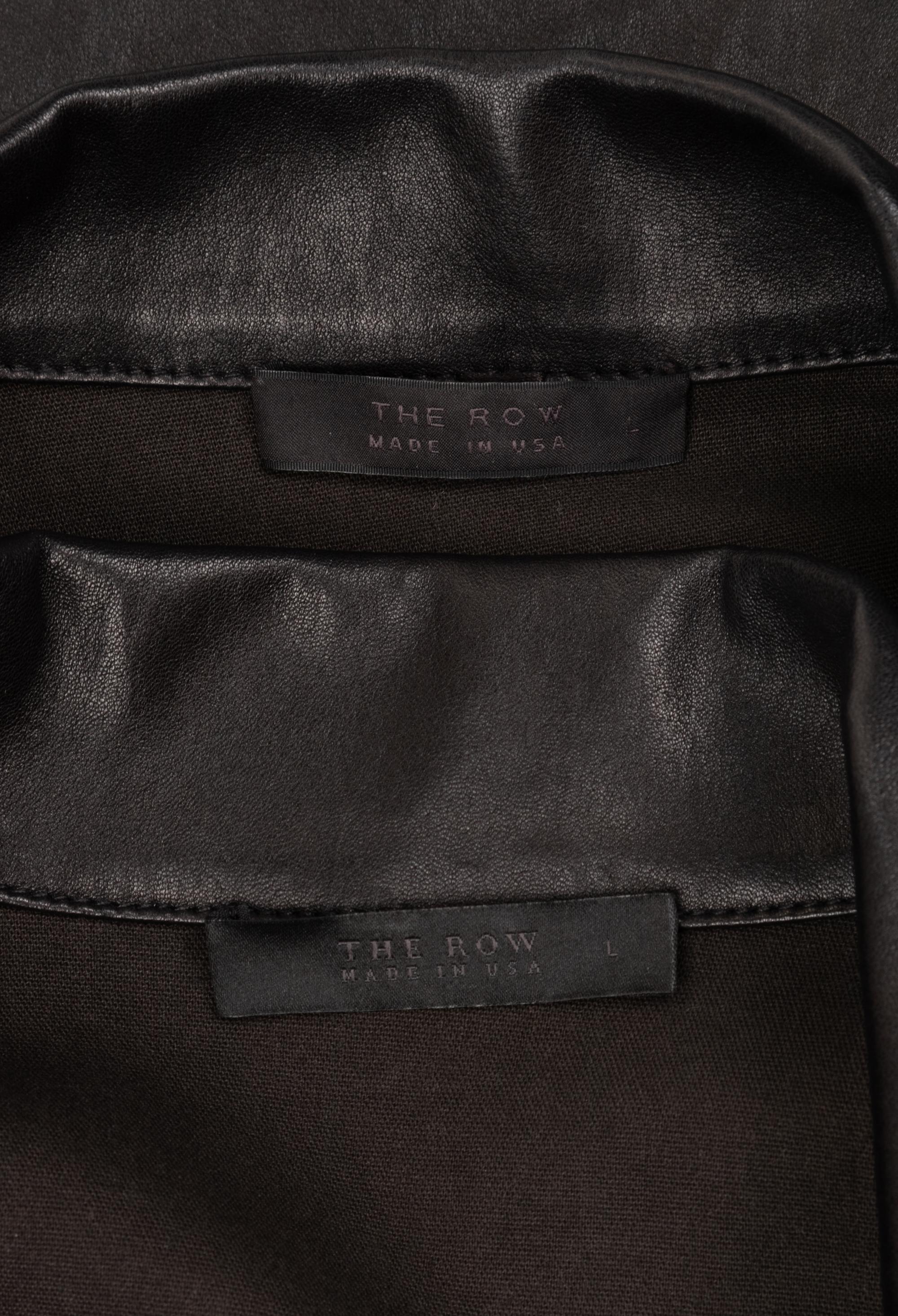 Two Identical The Row Leather Trucker Jackets