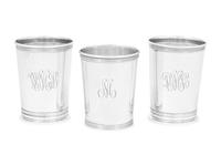 Three American Silver Julep Cups