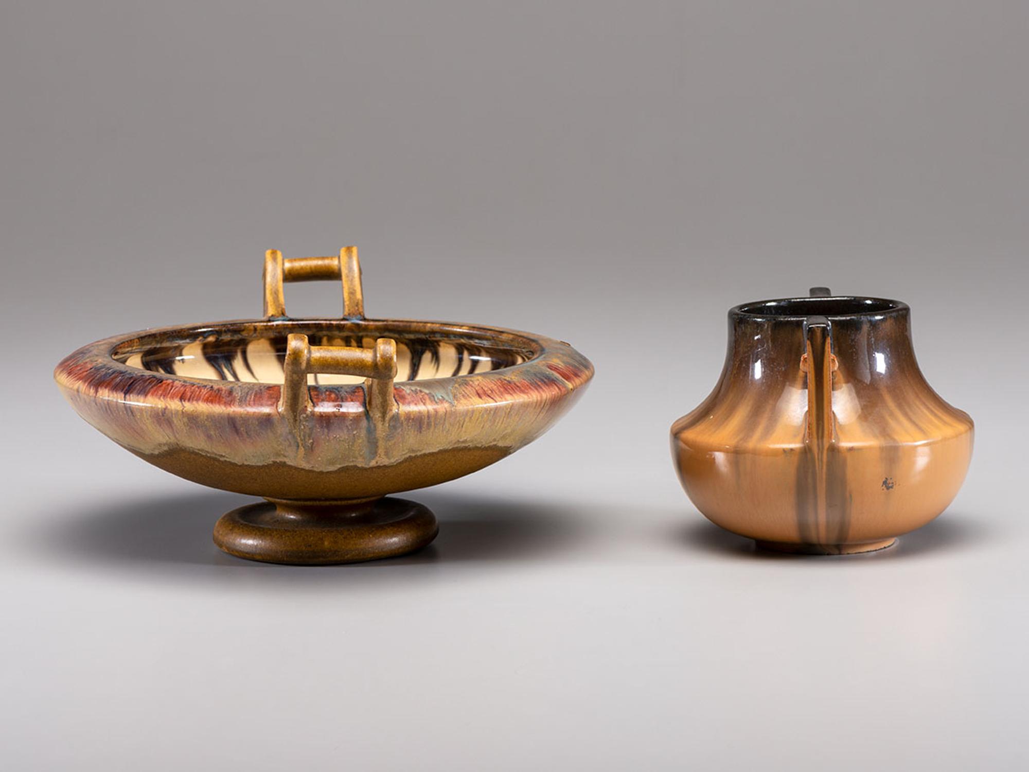 Compote and Vase, circa 1915