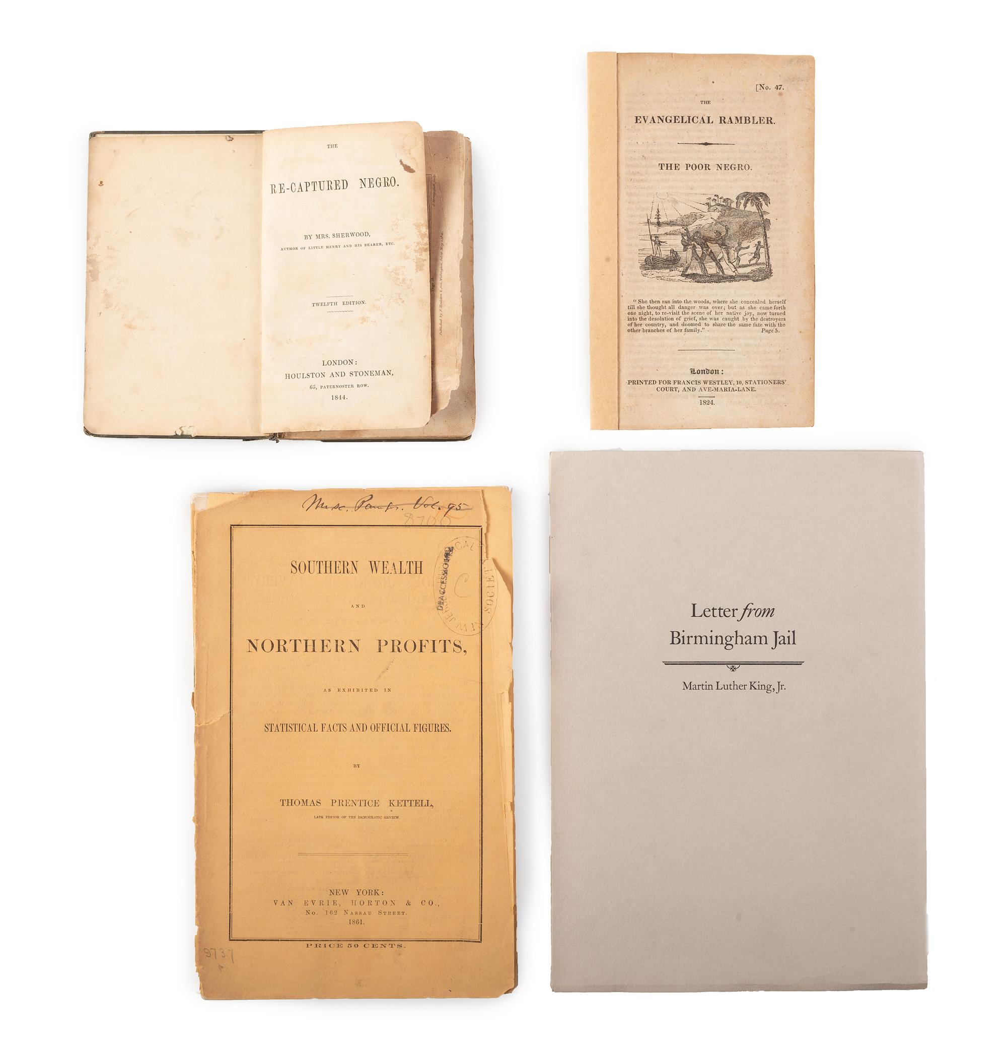 [SLAVERY & ABOLITION]. A group of pamphlets related to abolition and civil rights, comprising: