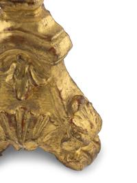 A Pair of Continental Giltwood Prickets