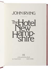 IRVING, John (b. 1942). The Hotel New Hampshire . New York: E.P. Dutton, [1981].