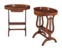 A Pair of Classical Style Cherry Work Tables