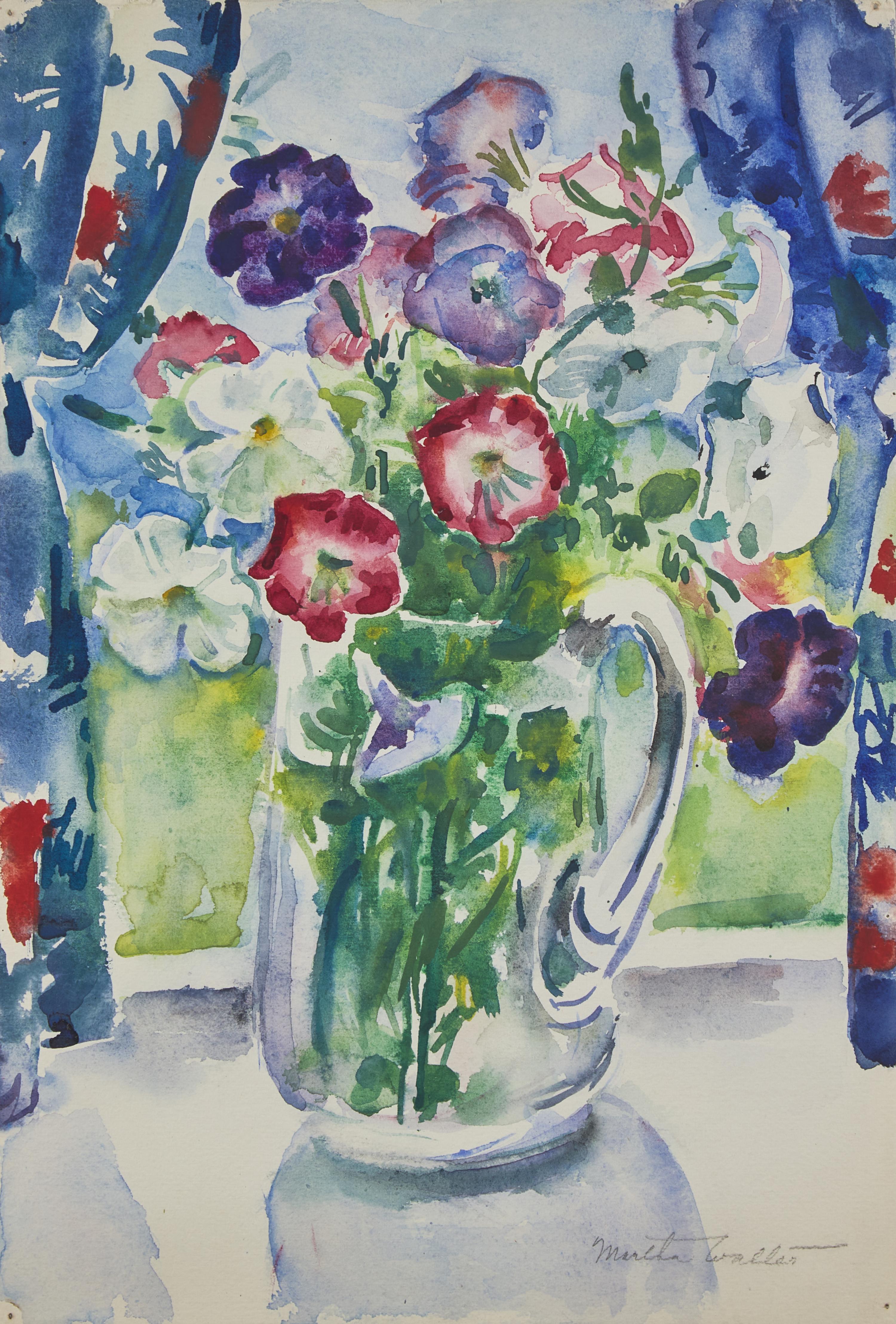 Martha Walter (American, 1875-1976) — Petunias