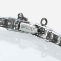 A Girard-Perregaux Platinum and Diamond Watch