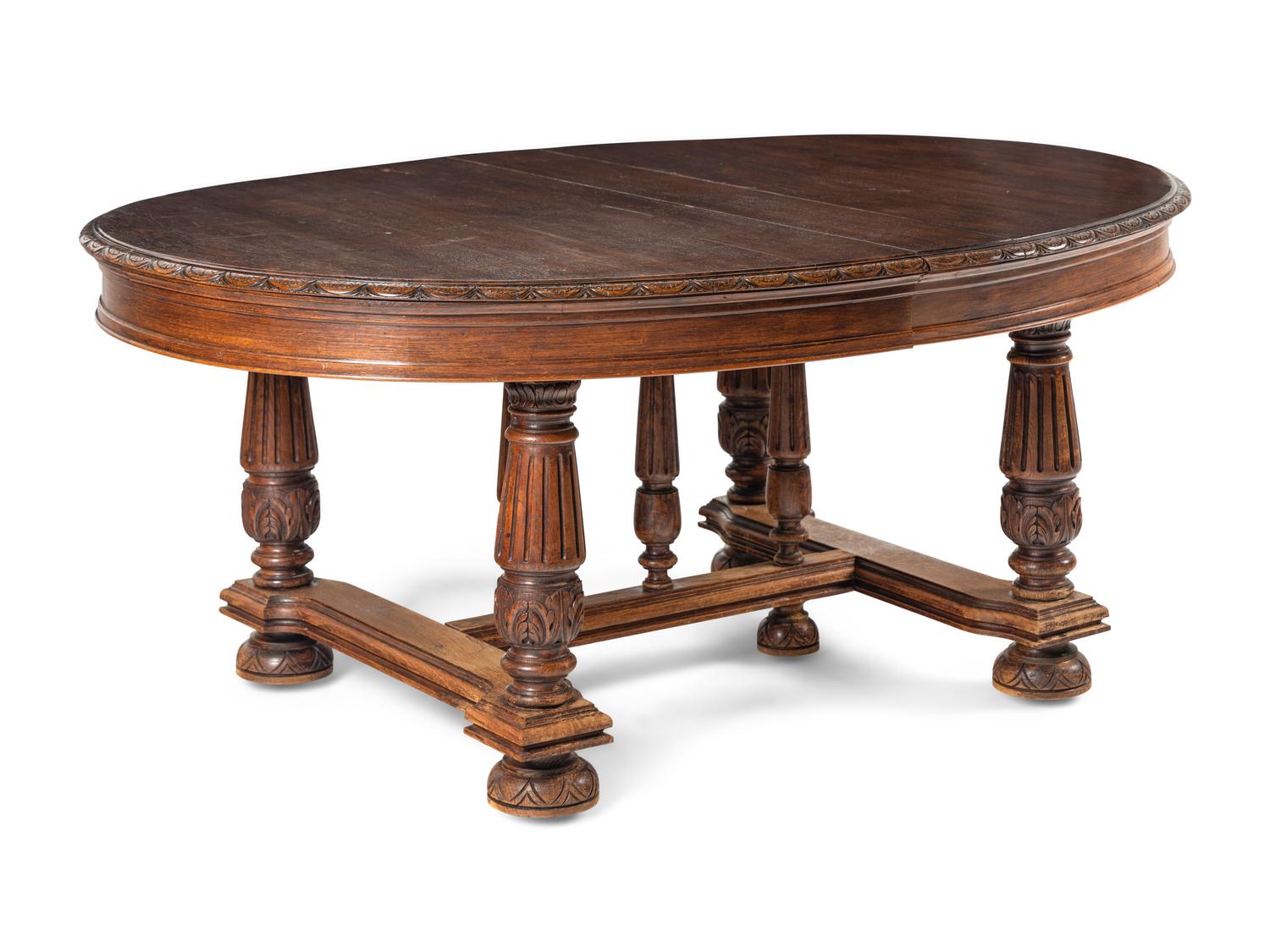 A Jacobean Style Oak Dining Table