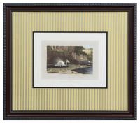 A Group of Four Prints Each 8 1/8 x 11 7/8 inches (visible).