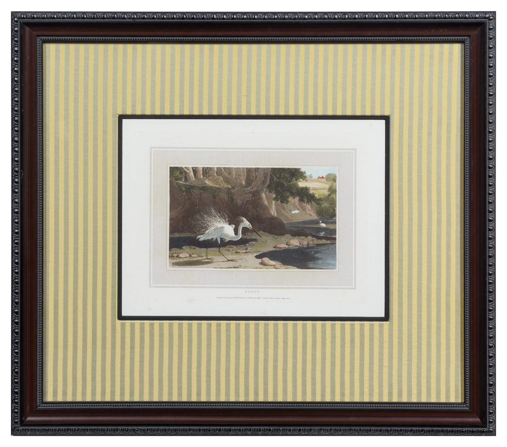 A Group of Four Prints Each 8 1/8 x 11 7/8 inches (visible).