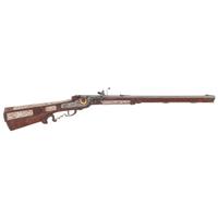 Contemporary Schwabian Wheellock Rifle in the Style of Johann Michael Maucher by John B. Derrick (American, b.1936)
