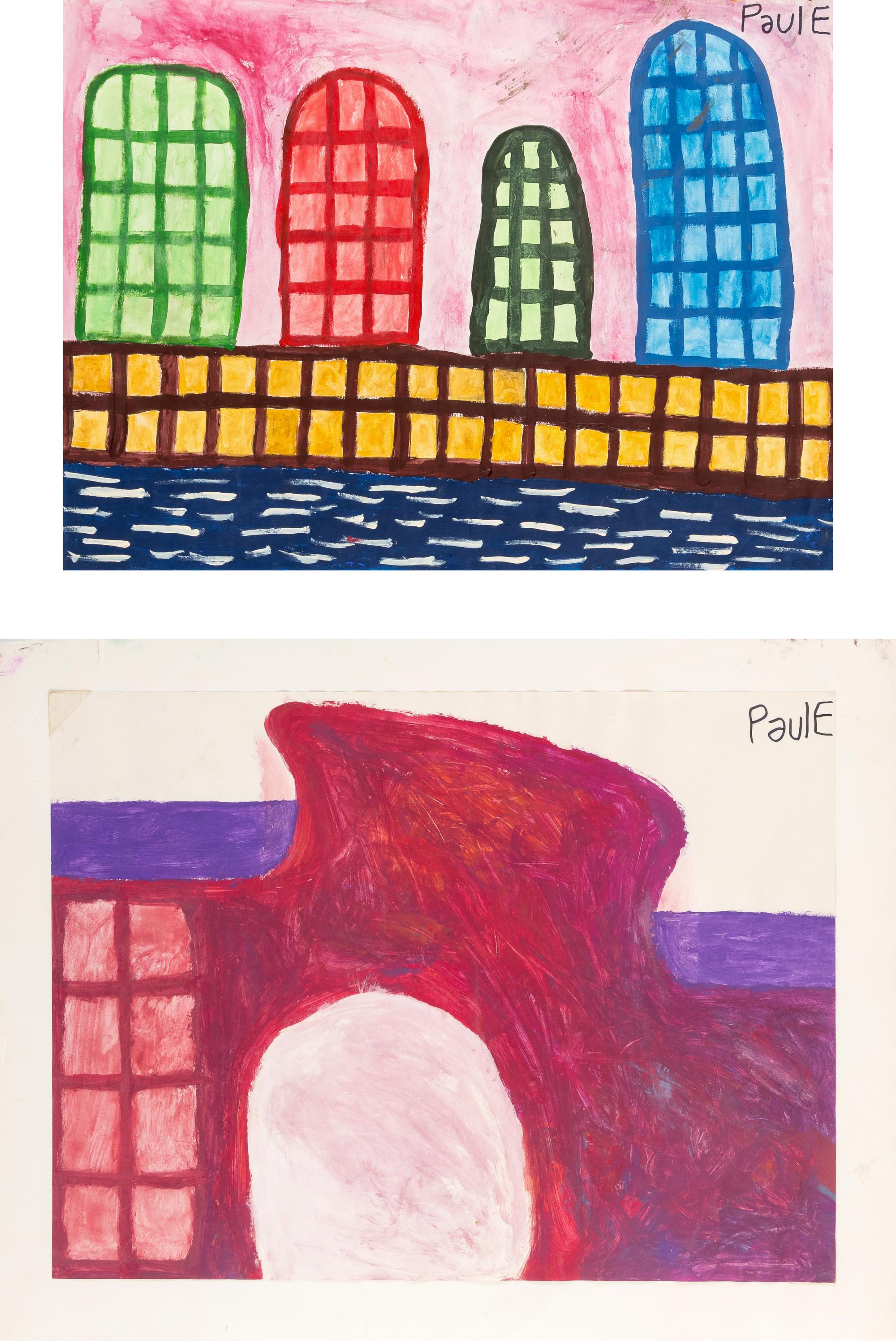 Eagles Grocery, Untitled, and Hotel & Motel & More (three works)