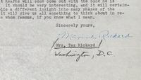 A Group of Heavyweight Champion Jack Dempsey Items Including a Letter from Tex Rickard's Widow With Fascinating Content,