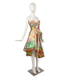 Leonard Strapless Dress, 1980s
