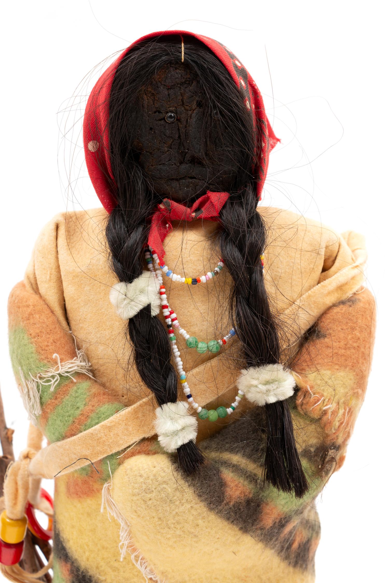 Skookum Dolls, with Apple Heads