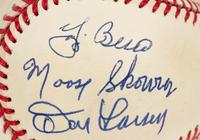 A Multi-Signed 1950s New York Yankees Autograph Baseball (Beckett Authentication Services BAS Certified),