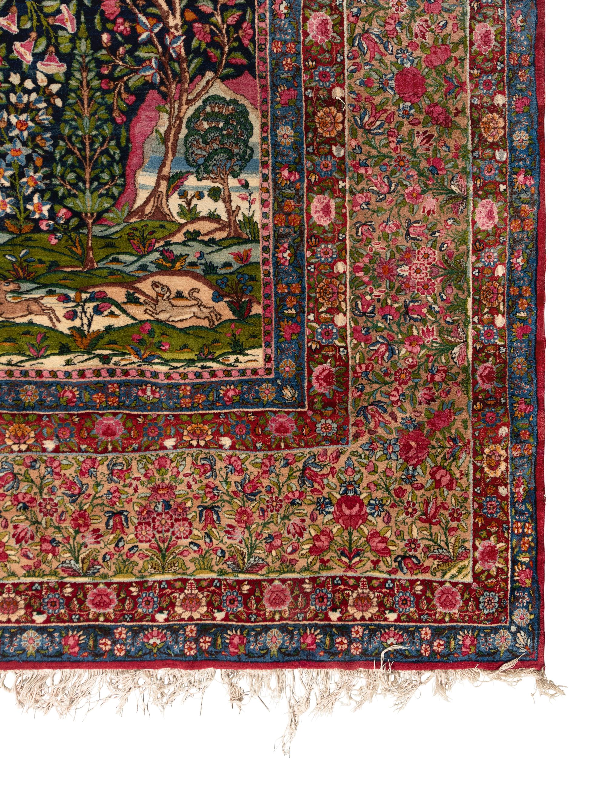 A Kirman Yazd Carpet