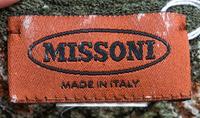 A Missoni Knit Short Sleeve Sweater, No size.