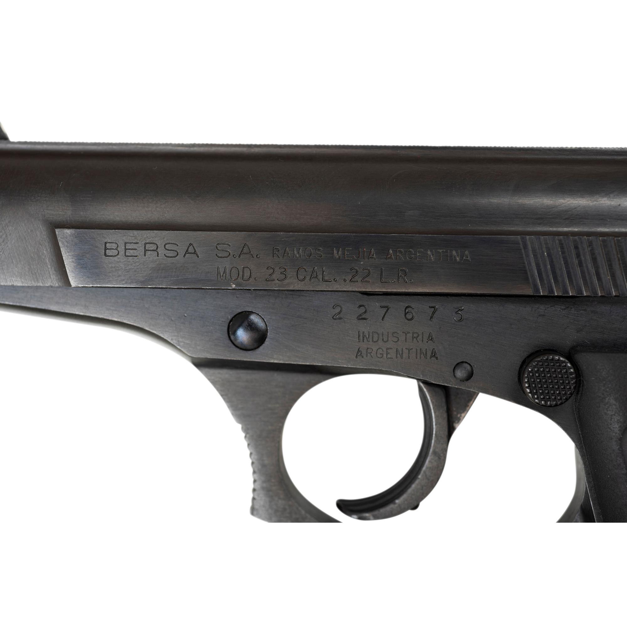 * Lot of Three Bersa Pistols Including Model 83 .380 Caliber, and Bersa Thunder 22 in Box with Accessories