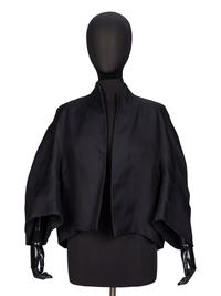 Ralph Rucci, Black Silk Swing Jacket