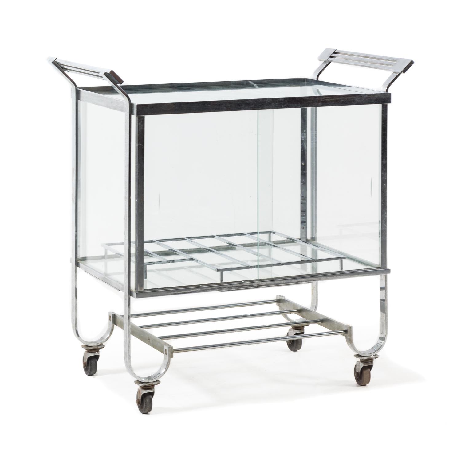 Art Deco, 1930s, bar cart