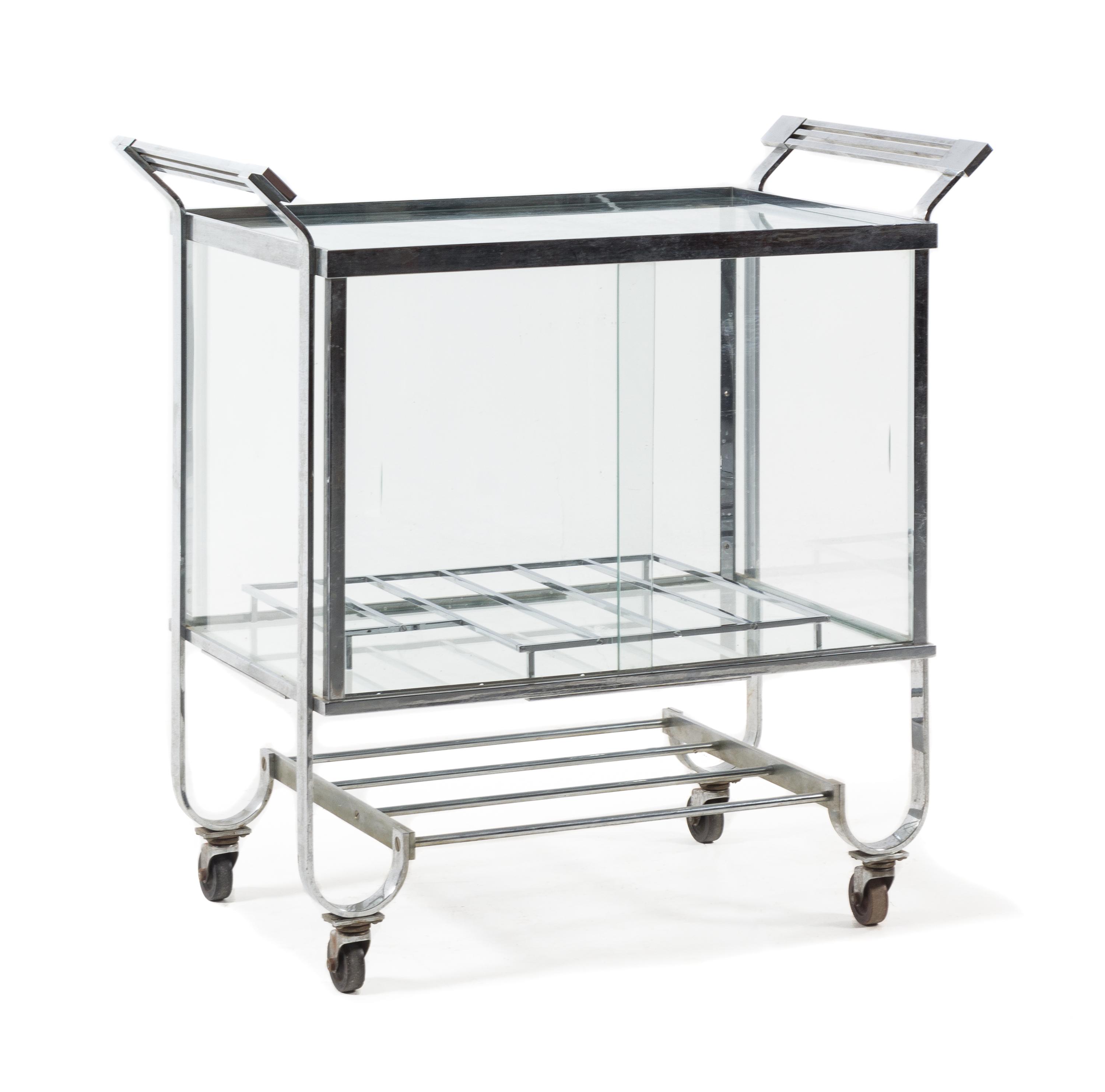 Art Deco, 1930s, bar cart