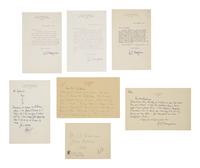 Maugham, W. Somerset (1874-1965). A small archive of letters to Sidney Joseph Perelman, 1950s-60s.