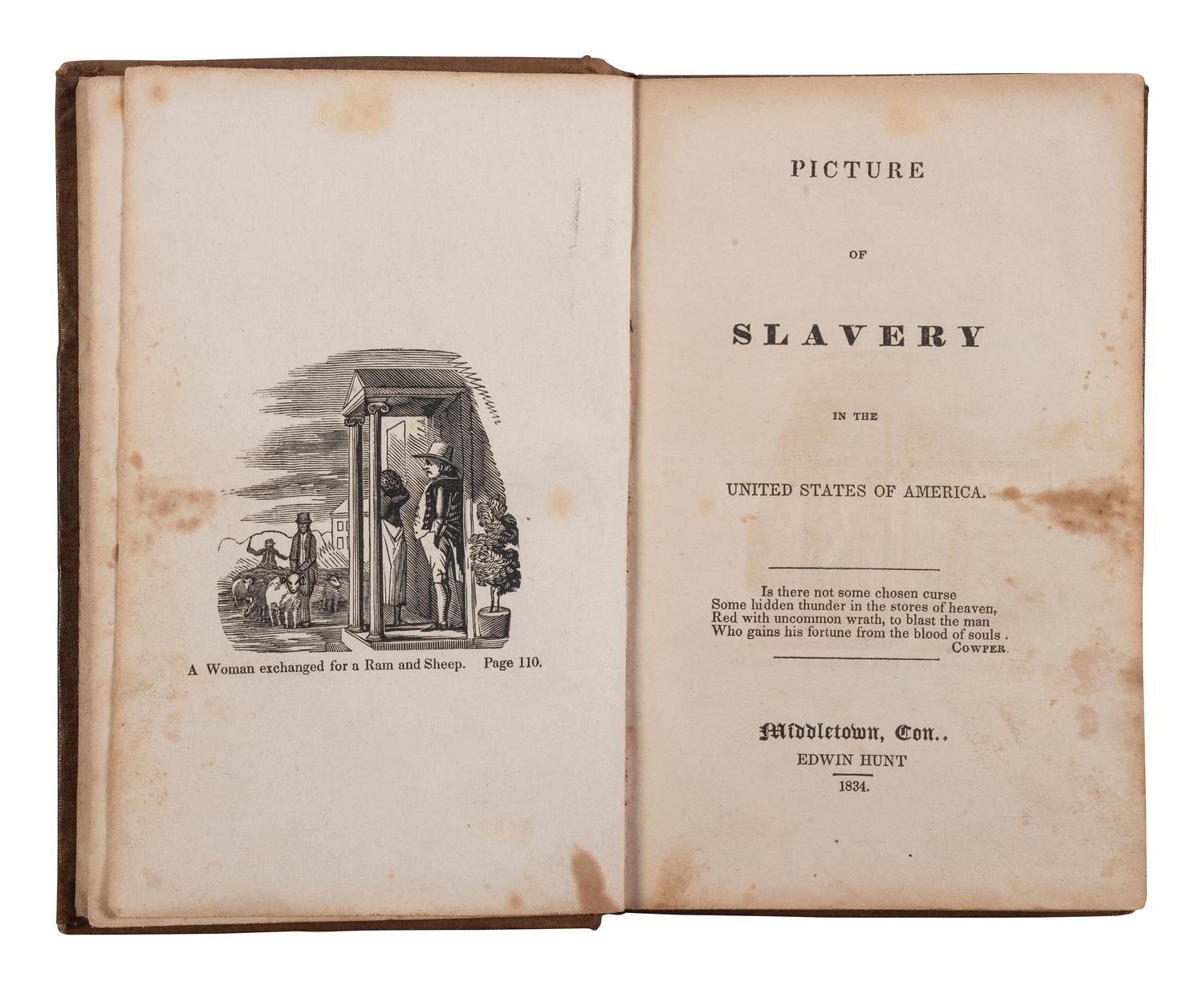 [ENSLAVEMENT & ABOLITION]. 3 works related to enslavement, comprising: