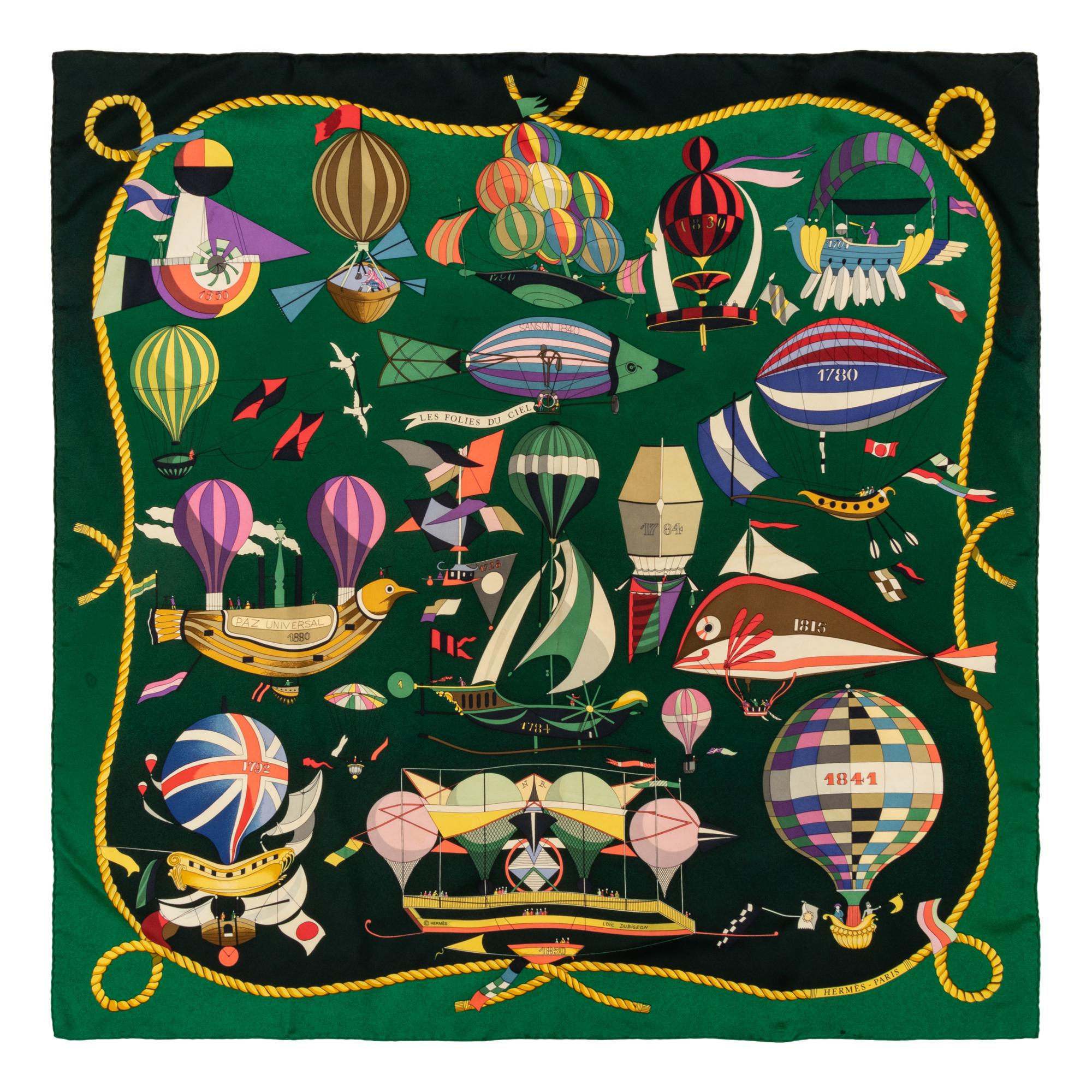 Three Hermès Scarves