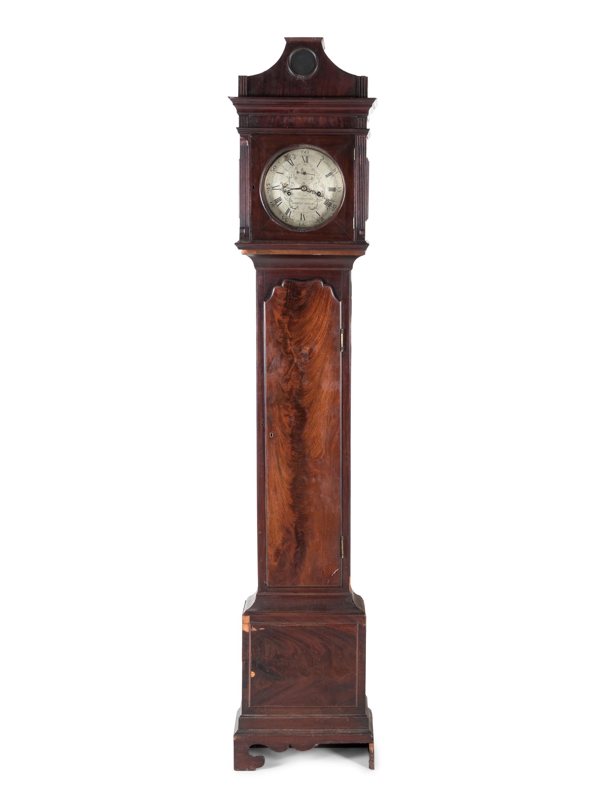A George III Mahogany Tall Case Clock