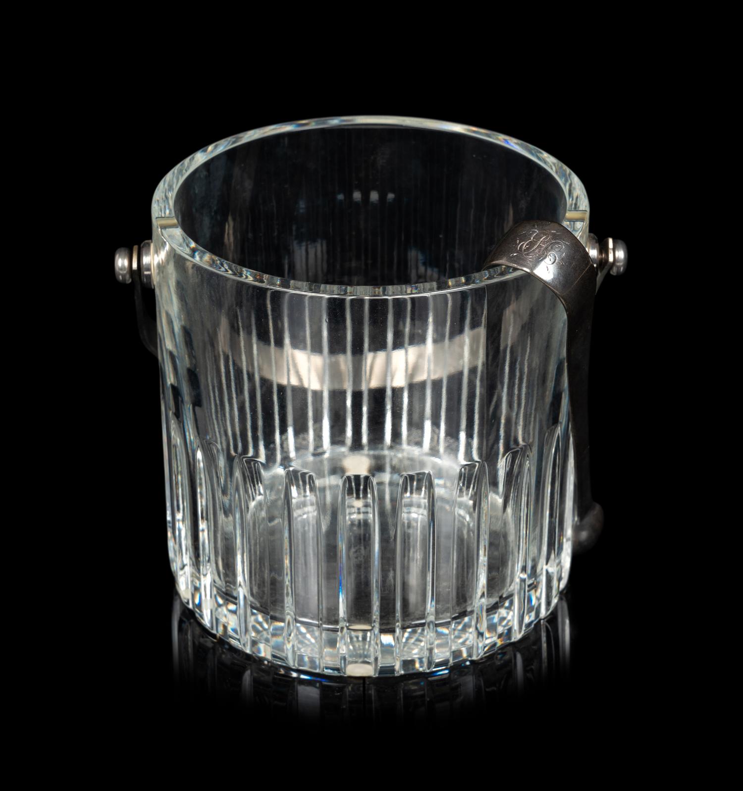 A Baccarat Rotary Ice Bucket