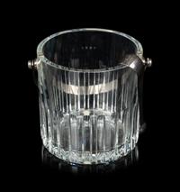 A Baccarat Rotary Ice Bucket
